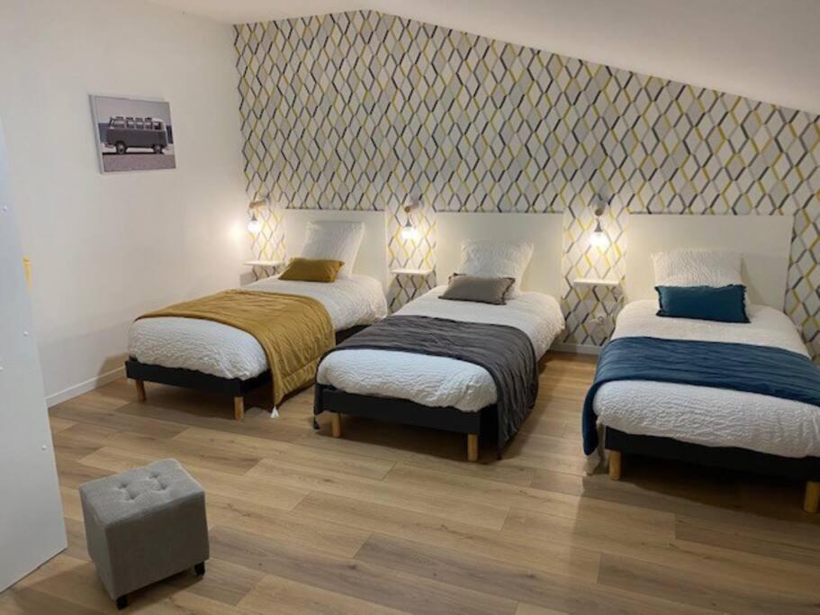 Au Petit Bragard- Triplex Proche Centre Ville Saint-Dizier Bagian luar foto